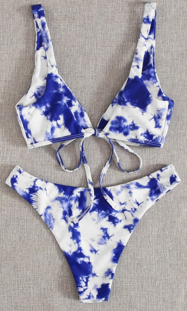 NEW Blue Tie Dye Bikini 💙